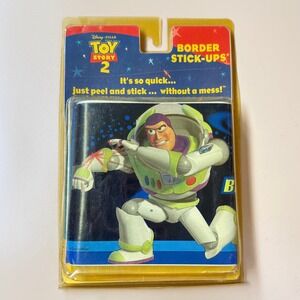 Toy Story 2 Priss Prints Wall Border Buzz Lightyear 5in x 15ft Kids Decor 42380